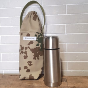 porte-gourde style camouflage militaire