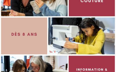 Septembre, le moment d’inscrire son enfant à une activité créative utile, la couture