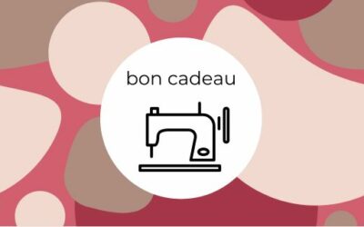 Offrez un bon cadeau cours de couture pour Noël 2025