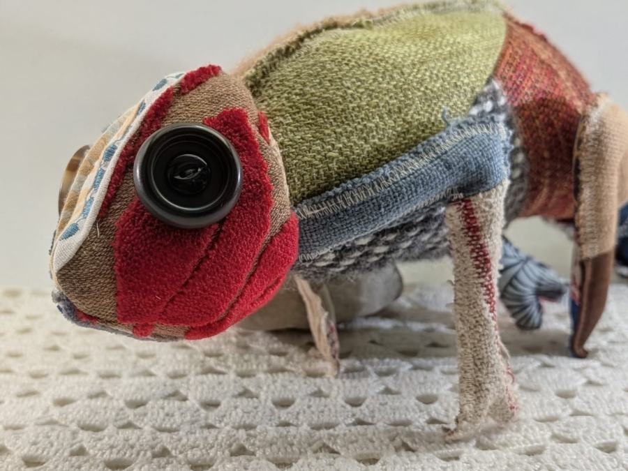 MILO LE CAMELEON LILIMARGOTTON UPCYCLING
